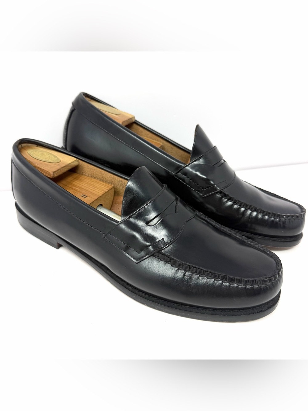 G.H. Bass Men’s Weejun Walter Heritage Penny Loafers Sz 11.5 Black Leather EUC